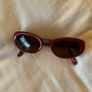 Fendi model SL7540 red designer sunglasses